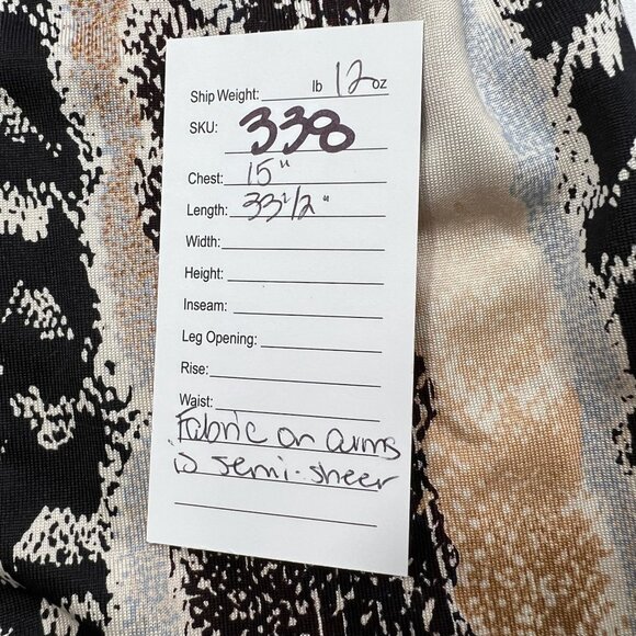 Diane Von Furstenberg Sigourney Wrap Dress 100% Silk Animal Print Size 4 - Picture 9 of 9